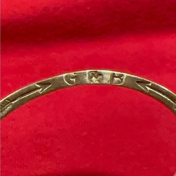 Giles & Brother Railroad Spike Solid Brass Bracelet - Picture 3 of 9